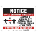 Hygiene Sign, 14" W x 10" H, English, Polystyrene, Black, Red, White