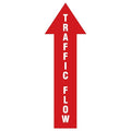 Safety Sign, 12 in H, 4 in W, Plastic, Arrow, English, HWB778T1204