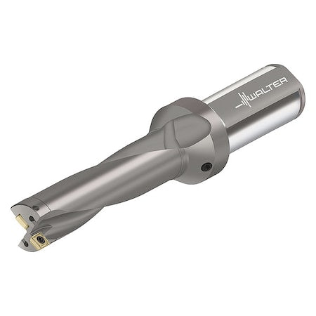 Indexable Drill Bit for Small Holes, 1 1/4 in L, 2.2810 in dia., Coolant Through, D4120.04-22.23F31-P43,