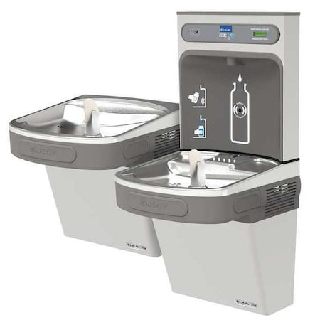 Indoor, Yes ADA, Cooler, Wall Mount, Single Green Ada