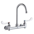 Service Sink, Faucet, Wristblade Handle, 8" Mount, 2 Hole Commercial