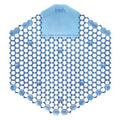 Wave 3D Urinal Deodorizer Screen, Cotton Blossom Scent, Blue, PK10