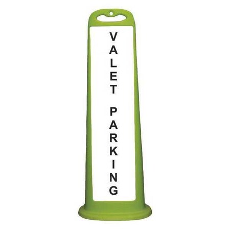 Channelizer, Flat, Lime, Valet Parking