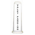 Channelizer, Flat, White, Valet Parking