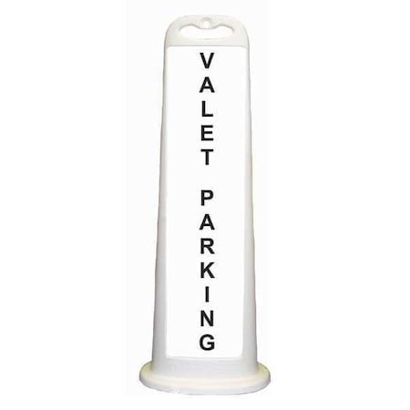 Channelizer, Flat, White, Valet Parking