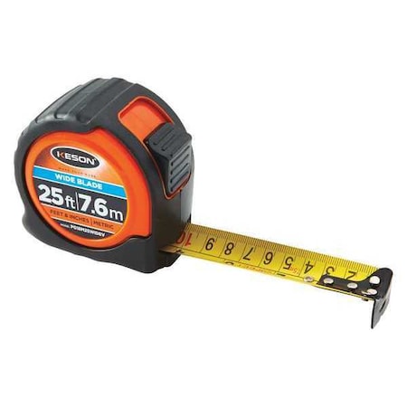 25 ft/7.5m Tape Measures, 1 3/16 in Blade