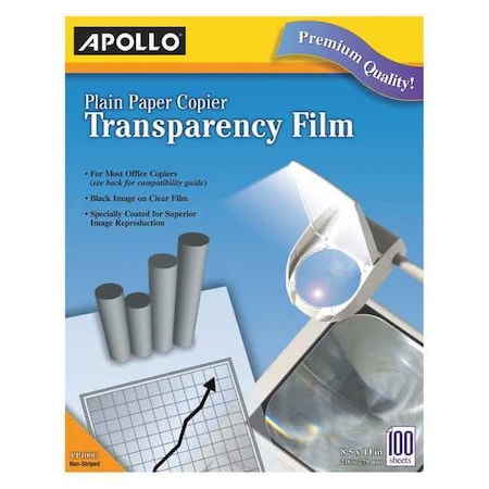 Plain Paper Copier Film,w/o Stripe,PK100