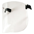 Face Shield, Clear Visor, 8 1/4 in Height, Click and Go Suspension