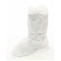 Disposable Boot Covers, Microporous, White, Slip Resistant Sole: Yes , L