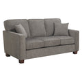 Sofa, 35-3/4"" x 36-1/2"", Upholstery Color: Taupe
