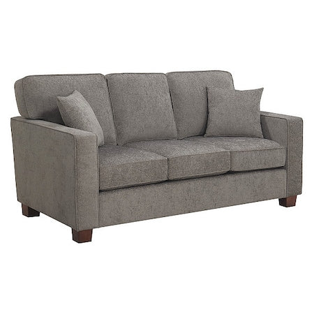 Sofa, 35-3/4"" x 36-1/2"", Upholstery Color: Taupe