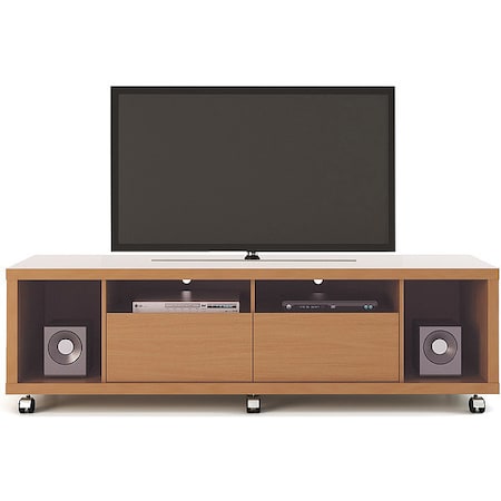 Cabrini TV Stand 1.8, Maple Cream/Nude