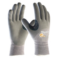 Cut Resistant Coated Gloves, Cut Level A4 , Dipped , Foam Nitrile , Sandy , XS 1 PR