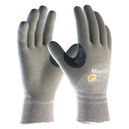 Cut Resistant Coated Gloves, Cut Level A4 , Dipped , Foam Nitrile , Sandy , XS 1 PR