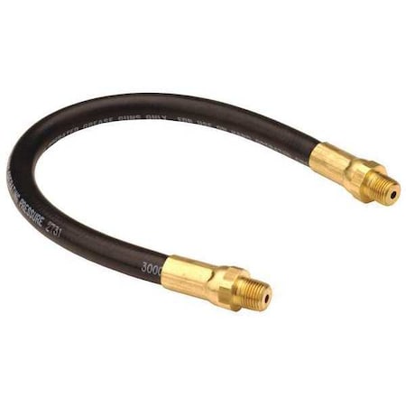 Grease Whip Hose, Assembly, 18"