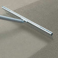 Flat Wire Texture Broom, 48", 1/2" Spacing