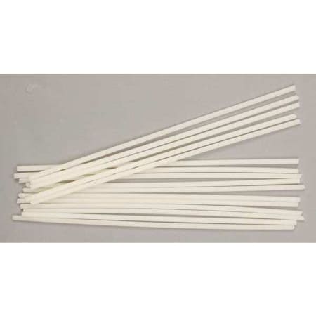 Welding Rod, PVC, 1/8" x 9" dia., 16 pcs.