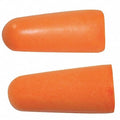 Disposable Foam Ear Plugs, Tapered Shape, 32 dB, Orange, 200 PK
