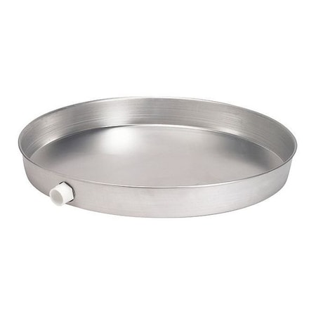 Aluminum,water Heater Pan,20"",w/1"" AD