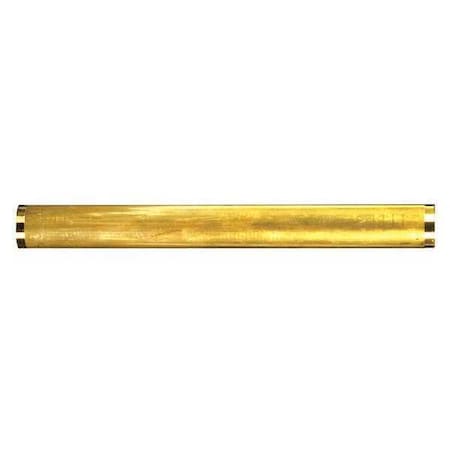 Extension Tube Extension Tube with Threaded Joint, 1-1/4"" Pipe Dia., Brass