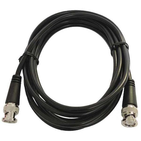 BNC to BNC Coax Cable Assemblies, Male to Male Instrumentation and Data 50 Ohm, 10 ft.
