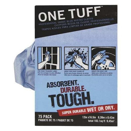 Wiping Cloths 12"" x 16-1/2"", 8PK