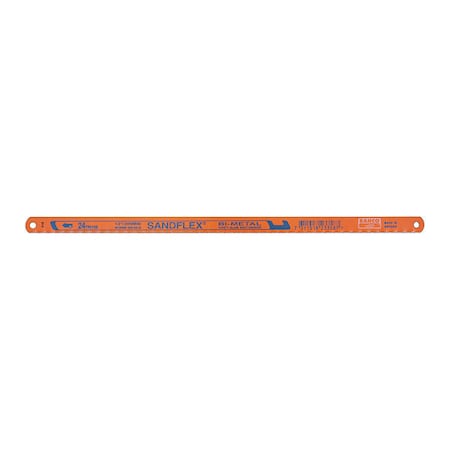 Bahco Hacksaw Blade, Bimetal, 12", 32T, PK100