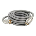 Mini 8 Coaxial Cable, 9ft., Gray
