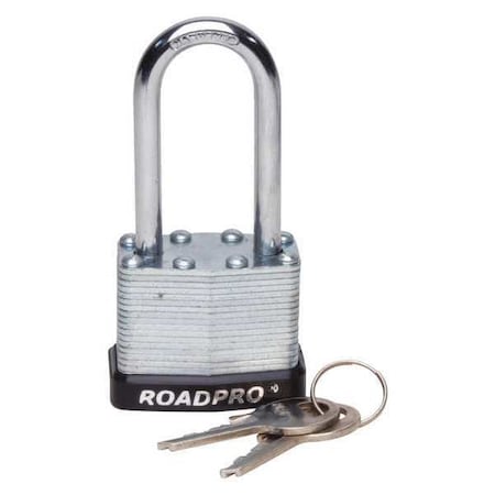 Laminated Steel Padlock, w/Bumper, 40mm