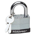 Laminated Steel Padlock, w/Bumper, 50mm