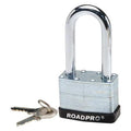 Laminated Steel Padlock, w/Bumper, 50mm