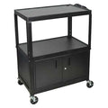 20 ga. Steel (Cabinet) Cabinet Cart, 32"L x 20"W x 24" to 42"H