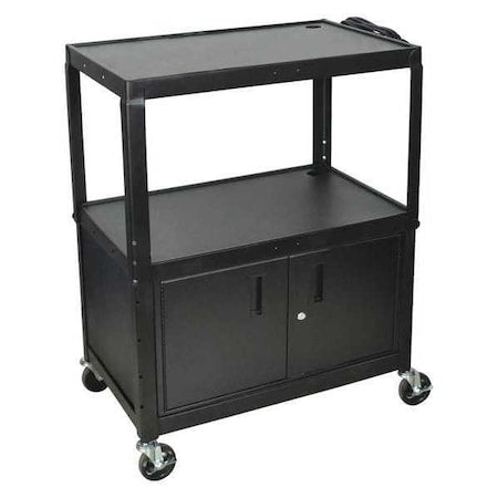20 ga. Steel (Cabinet) Cabinet Cart, 32"L x 20"W x 24" to 42"H