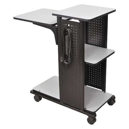 40" Mobile Presentation Station with Electric