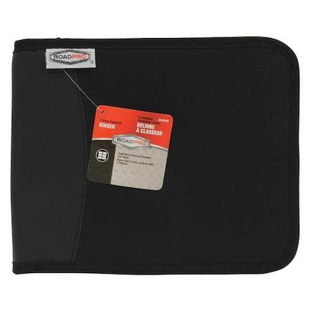3-Ring Zippered Binder for Loose-Leaf