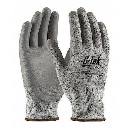 Cut-Resistant Coated Gloves, Cut Level A2 , Dipped , Polyurethane , Smooth , XL 12 PK