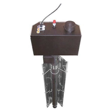 Tube Heater,20 ft L,Nat. Gas,75,000 BtuH