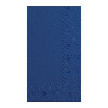 Navy Dinner Napkin, 2 Ply, 1/8 Fold, PK125