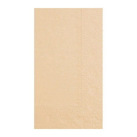 Dinner Napkin, Beige, 2 Ply, 1/8 Fold, PK125