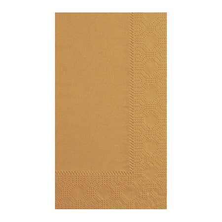 Gold Dinner Napkin, 2 Ply, 1/8 Fold, PK125