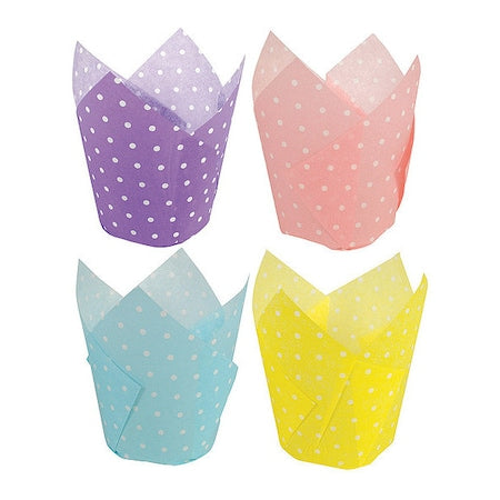 Cup Medley, Blue/Pink/Purple/Yellow, PK125