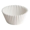 Fluted Bake Cup, 5-1/2", White, PK500
