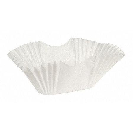 3.75" White Fluted Burger Cups or Taco Holders, PK250