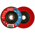 Grinding/Polishing Flap Disc, 4-1/2", 80G