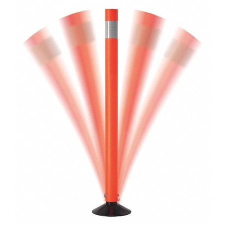 Delineator Post, Rebounder, 36", Reflective