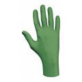 6110PF, Nitrile Disposable Gloves, 4 mil, Food Grade, Powder-Free, L, (9), Green, PK100