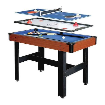 Multi-Game Table, 3-In-1,48"