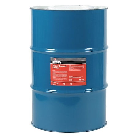 Super Impact Grease, 120 lb., 120 lb, Drum, Green