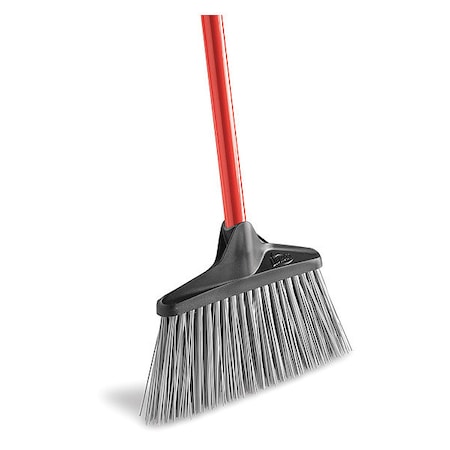 Libman Stiff Sweep Lobby Broom, Steel Handle, 38"Hx10"W