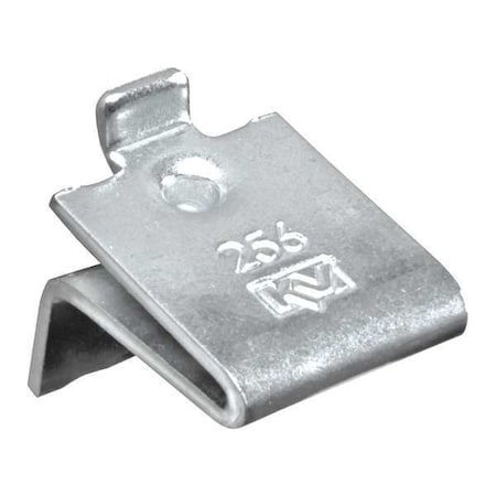 Shelf Support Clip, Zinc, 12PK